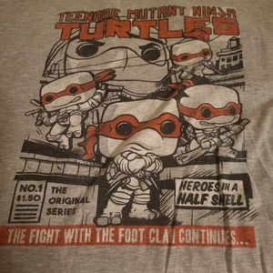 Ninja turtles comic book tee